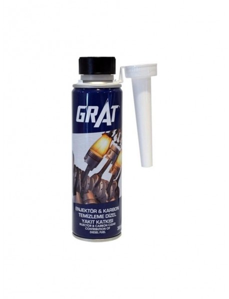 GRAT Enjektör Karbon Temizleme DizelYakıt Katkısı 300 ml